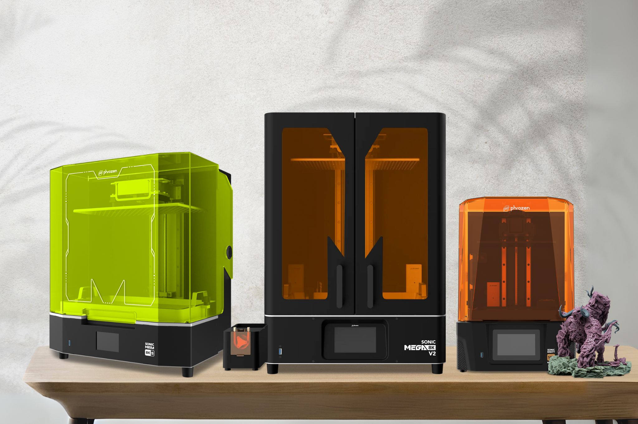 Professional resin 3D printer range for miniatures and detailed prints at Setterox UAE