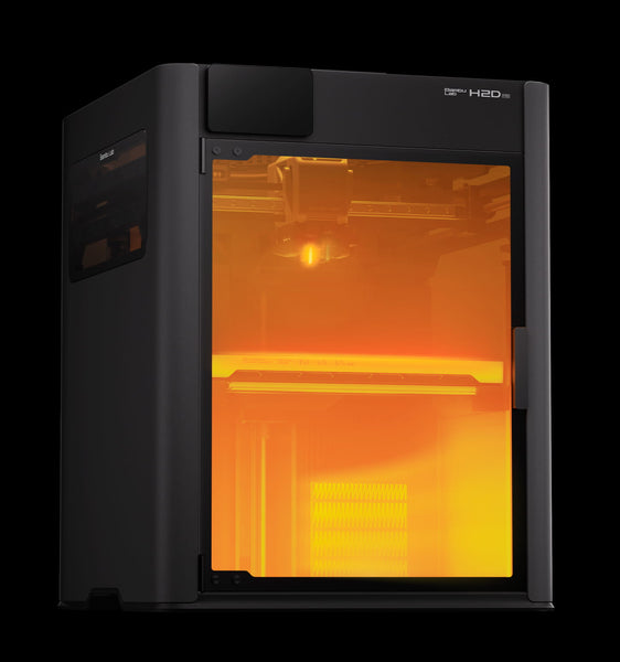 Flexible and rigid, low cost and exotic materials in one print
