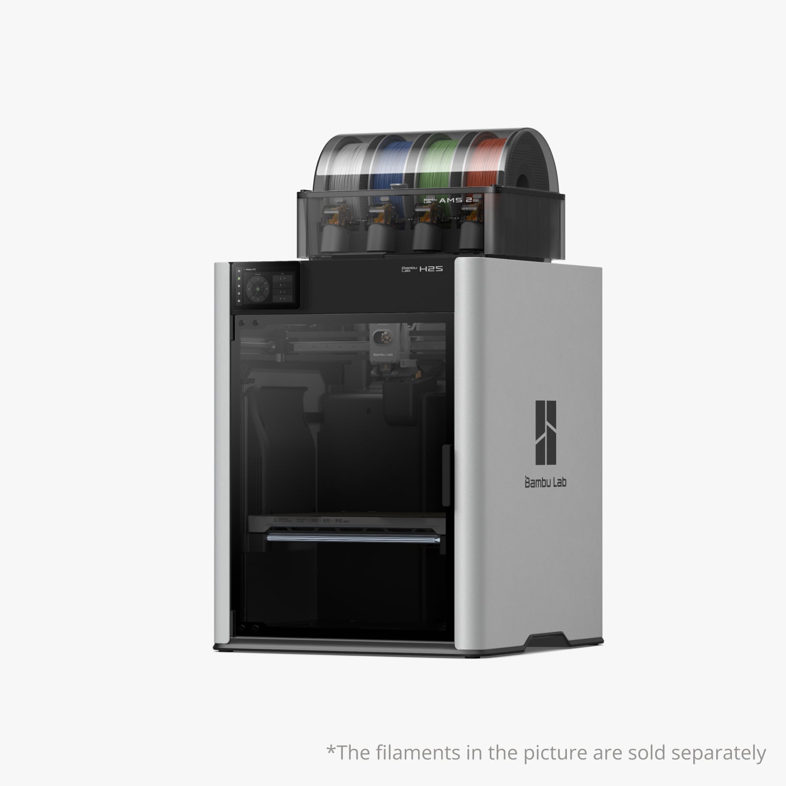 Bambu Lab H2S 3D Printer | Large Format 340mm³ | Fast Speed
