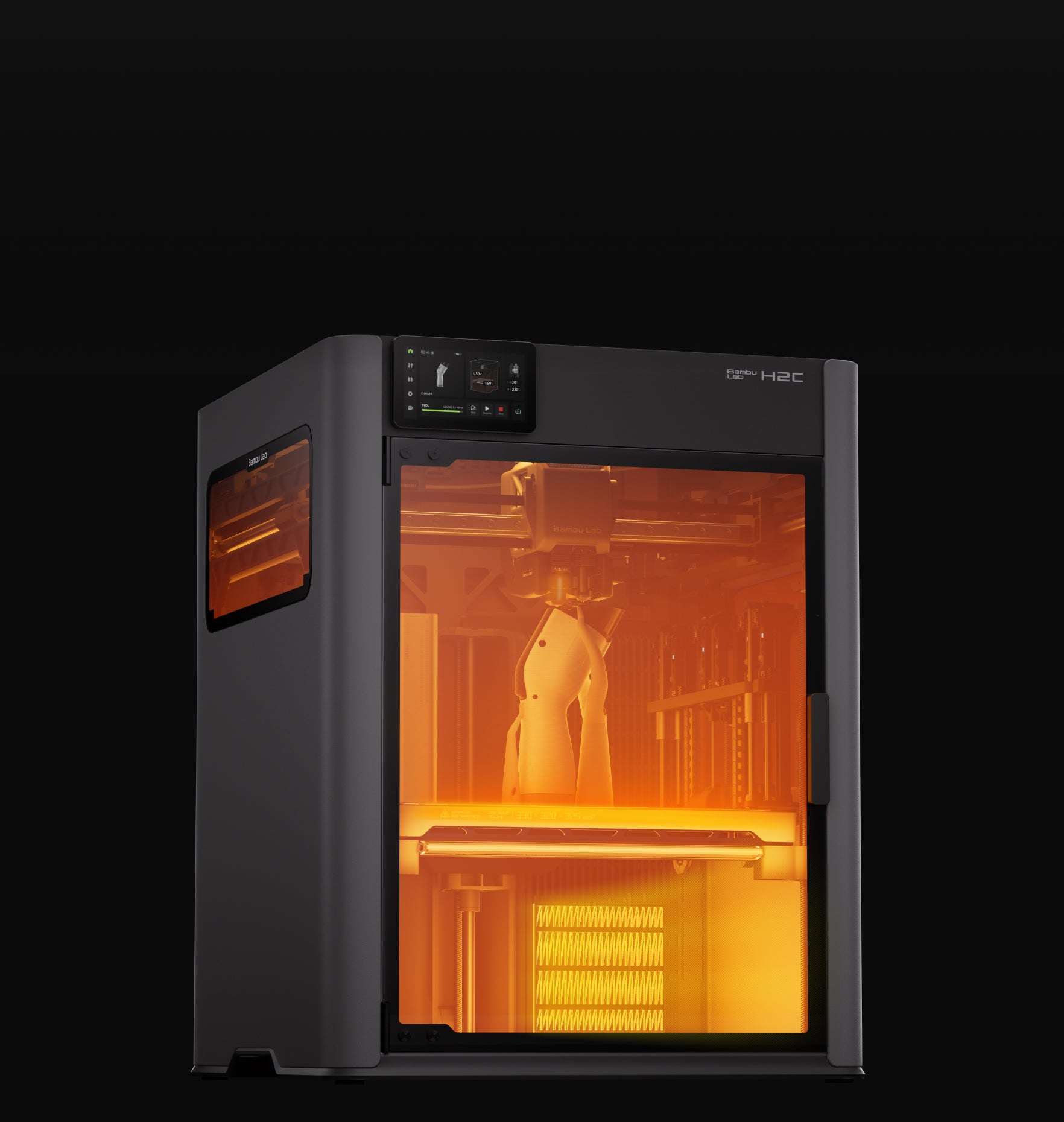 Bambu Lab H2C AMS Combo 3D Printer | 7-Color Vortek | Order