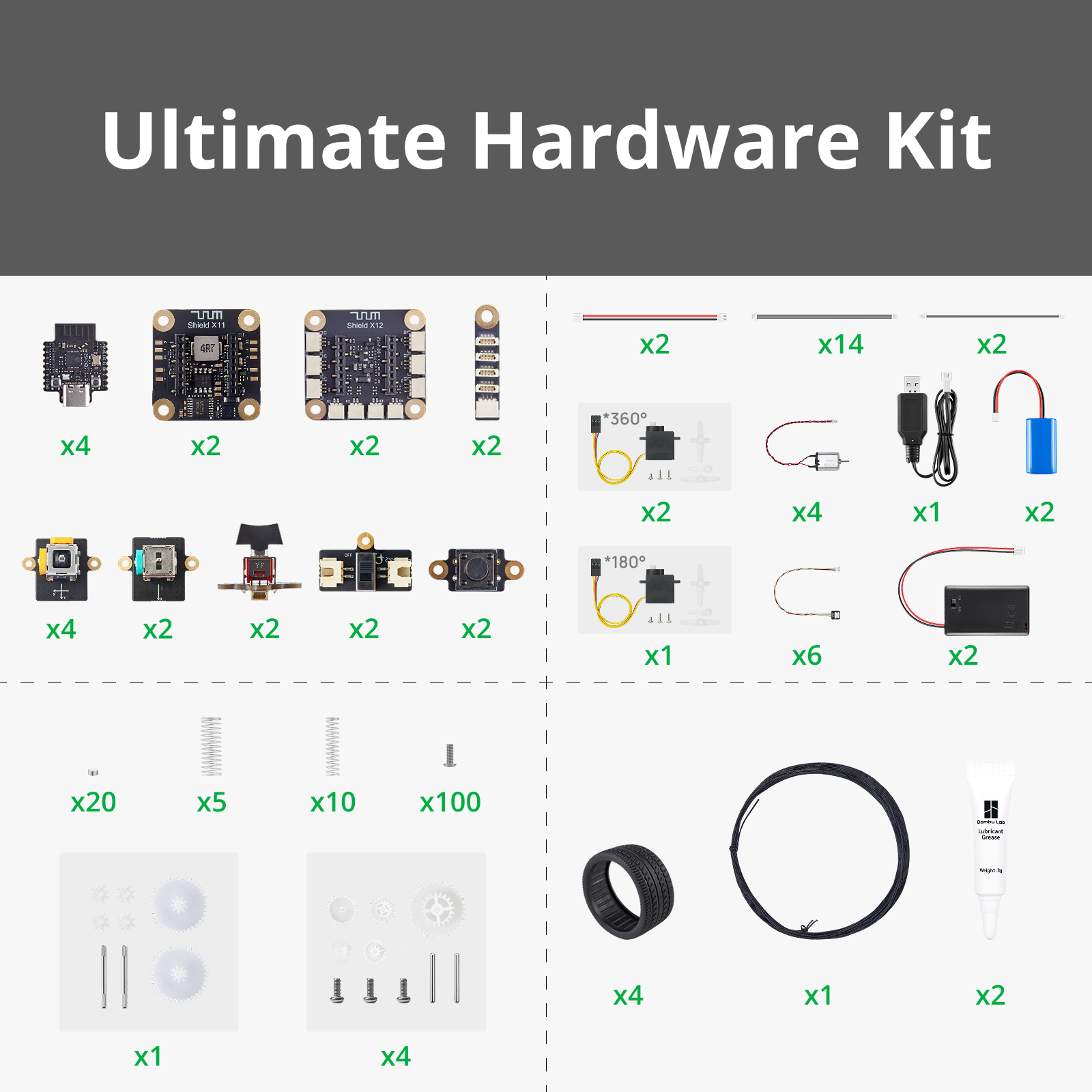 CyberBrick Hardware Kit - ZK003