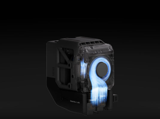 Perfect supports with minimal waste, purging and reloading